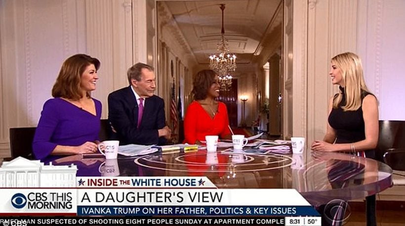 H ερώτηση δημοσιογράφου που «πάγωσε» το χαμόγελο της Ιβάνκα Τραμπ (βίντεο)